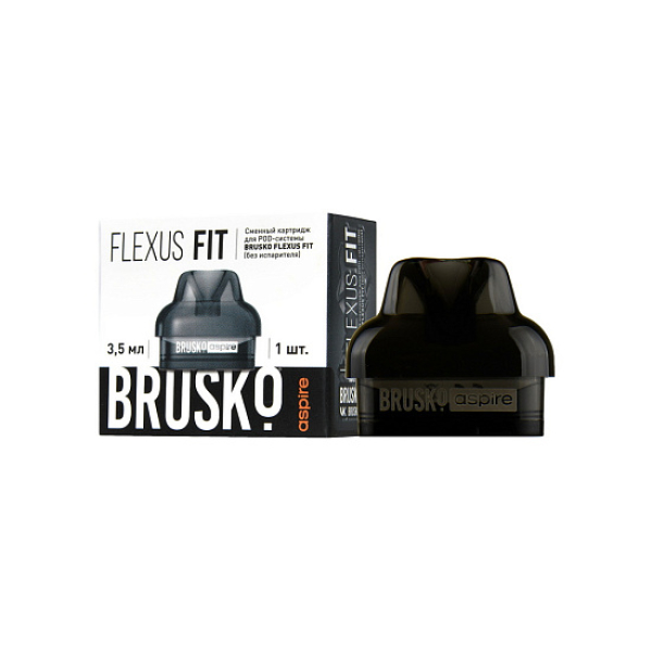 Сменный Картридж Brusko Flexus Fit (Черный) 3,5 Мл, Упак. 1 Шт в Новосибирске