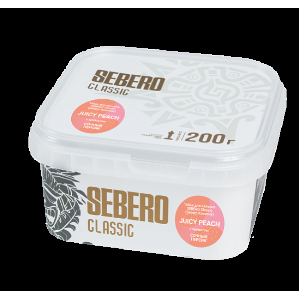 Табак Sebero Juicy Peach  200 грамм в Новосибирске