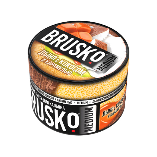 Смесь Brusko Дыня С Кокосом И Карамелью (Medium)  50 гр в Новосибирске