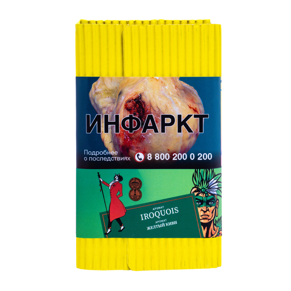 Табак Satyr Iroquois (Желтый Киви)  100 грамм в Новосибирске