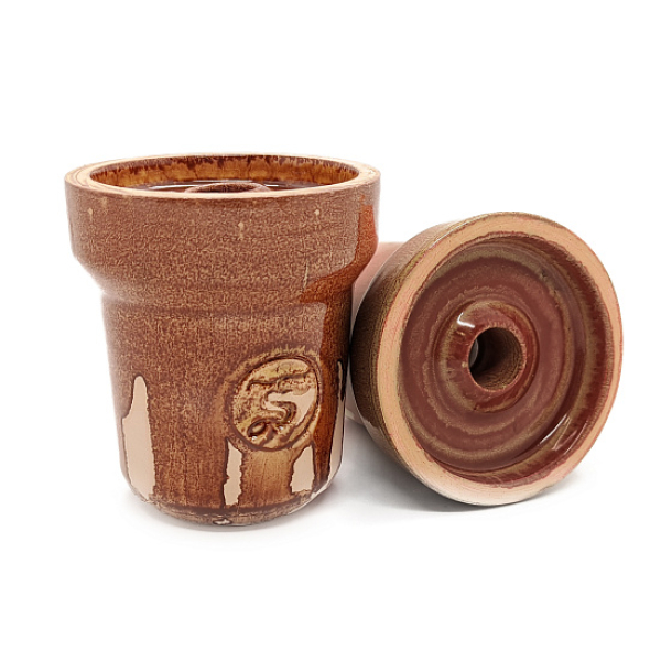 Чаша St Bowls Phunnel Glaze Коричневая в Новосибирске