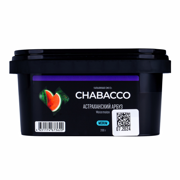 Смесь Chabacco Medium Watermelon Astrakhan  200 гр в Новосибирске