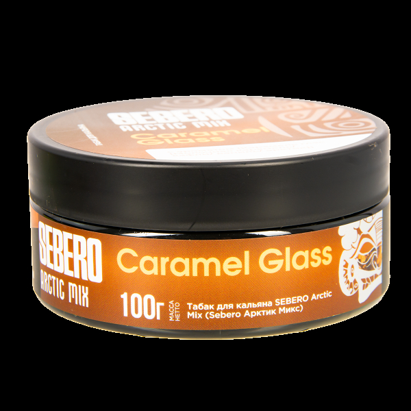 Табак Sebero Arctic Mix Caramel Glass  100 грамм в Новосибирске