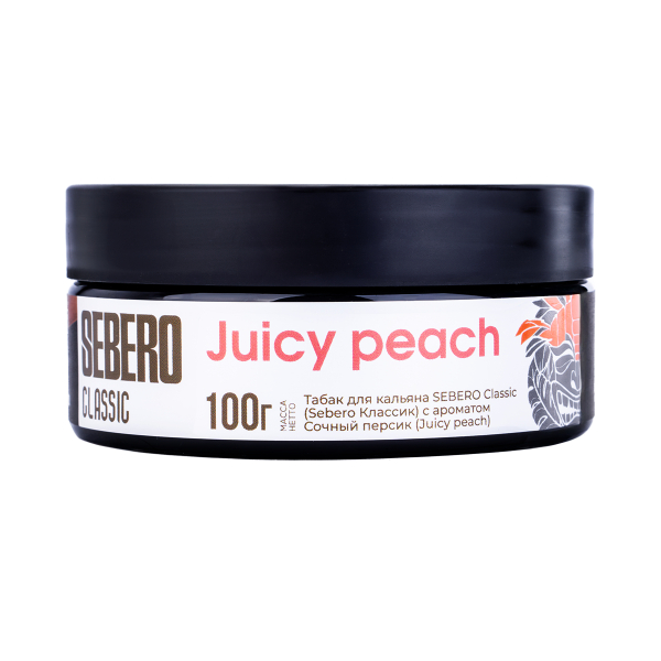 Табак Sebero Juicy Peach  100 грамм в Новосибирске