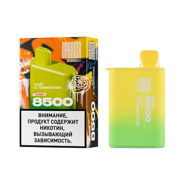 Электронка Dabbler Turbo Чай С Лимоном 8500 затяжек в Новосибирске
