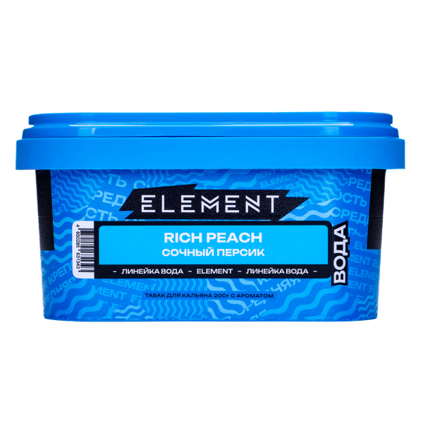 Табак Element Вода Rich Peach 200 грамм в Новосибирске