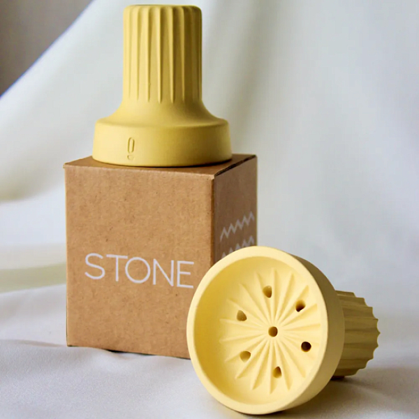 Чаша Облако Stone Classic Желтый для кальяна в Новосибирске