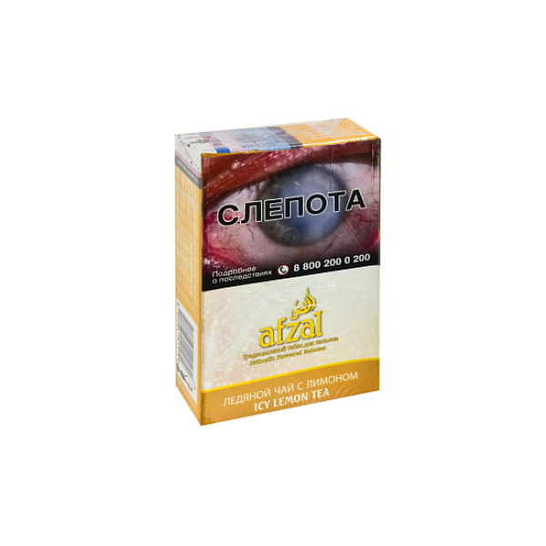 Табак Afzal Icy Lemon Tea 40 грамм  в Новосибирске