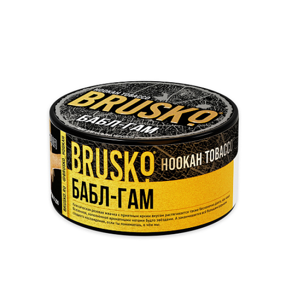 Табак Brusko Tobacco Бабл Гам 125 грамм  в Новосибирске