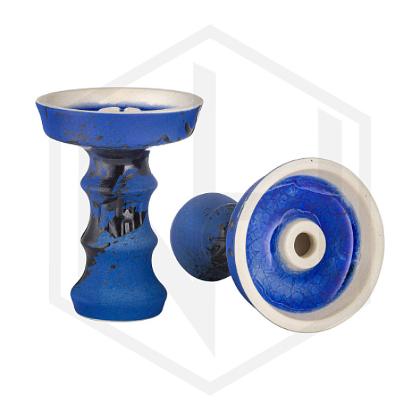 Чаша Nejn Lotus Matt Blue Голубая для кальяна в Новосибирске