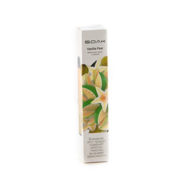 ЭСДН SOAK X Vanilla Pear 2200 тяг в Новосибирске