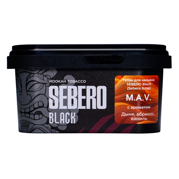 Табак Sebero Black M.a.v. 200 грамм в Новосибирске