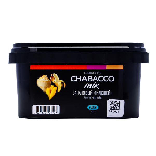Chabacco Mix Medium Banana Milkshake 200 грамм в Новосибирске