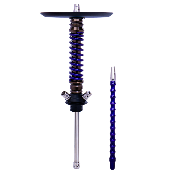 Кальян Mamay Customs Coilovers Mini Бронза Фиолетовый Лак в Новосибирске