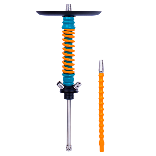 Кальян Mamay Customs Coilovers Mini Морская Волна Оранжевый в Новосибирске