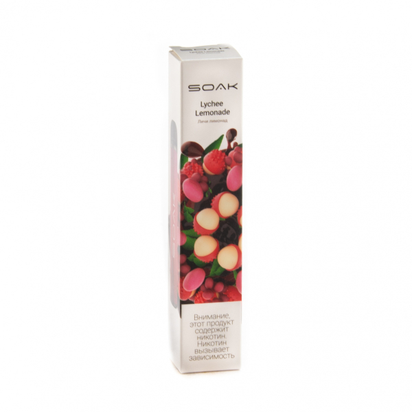 Электронная сигарета Soak X Lychee Lemonade 2200 в Новосибирске
