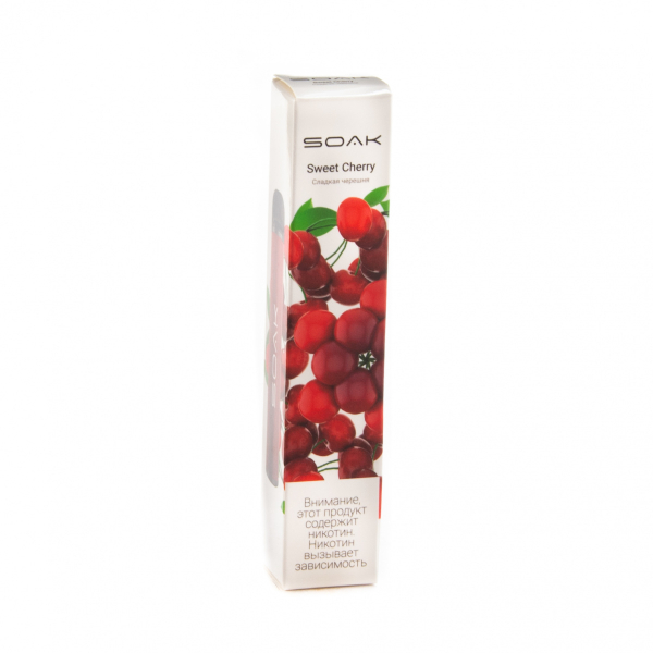Электронная сигарета Soak X Sweet Cherry 2200 в Новосибирске