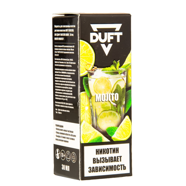 Жидкость Duft Cocktails Line Salt Mojito 30 Мл в Новосибирске