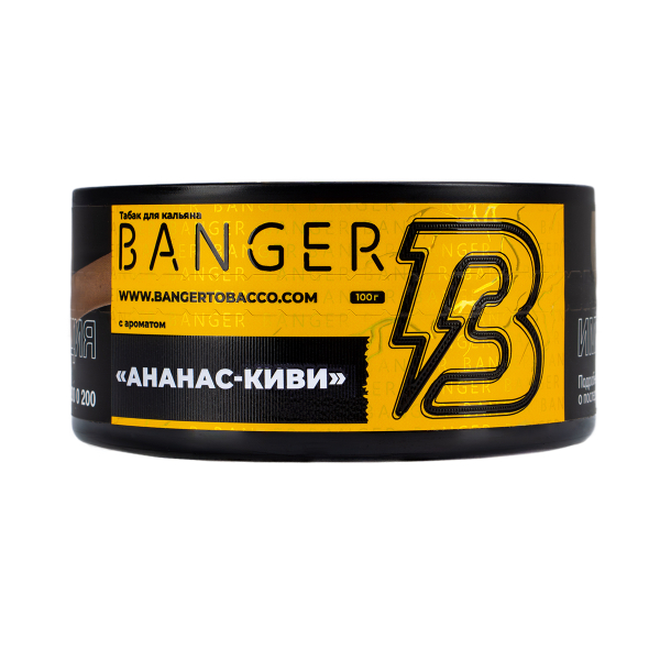 Табак Banger Pineapple Kiwi 100 грамм в Новосибирске