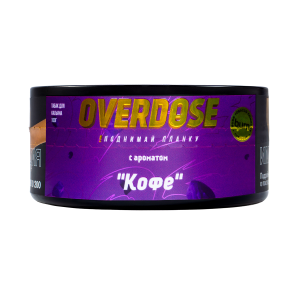 Табак Overdose Coffee 100 грамм в Новосибирске