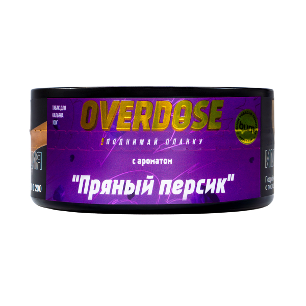 Табак Overdose Kashmir Peach 100 грамм в Новосибирске