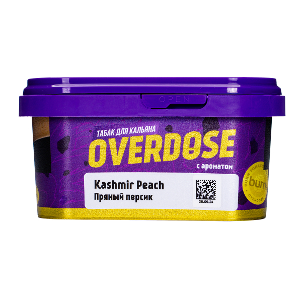 Табак Overdose Kashmir Peach 200 грамм в Новосибирске