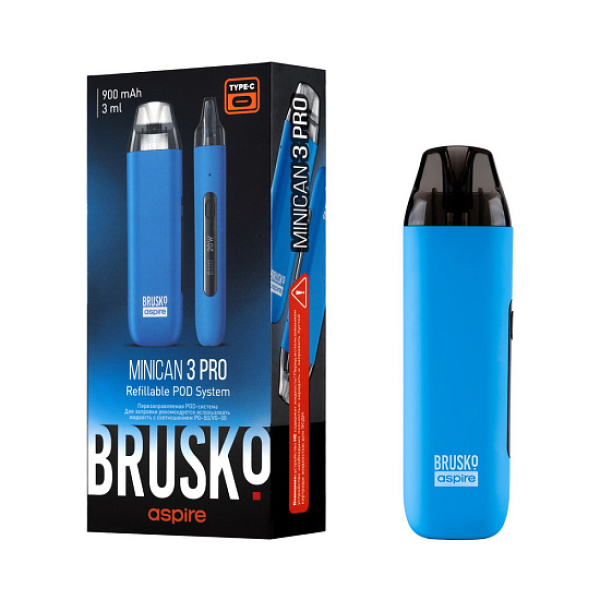 POD-система Brusko Minican 3 Pro синий в Новосибирске
