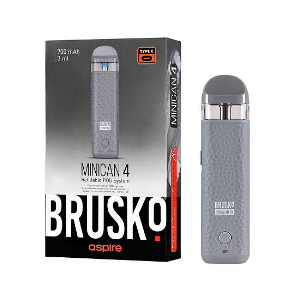 POD-система Brusko Minican 4 Серый в Новосибирске