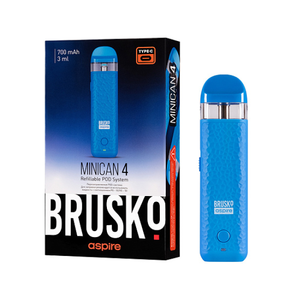 POD-система Brusko Minican 4 Синий в Новосибирске