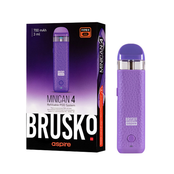 POD-система Brusko Minican 4 Фиолетовый в Новосибирске