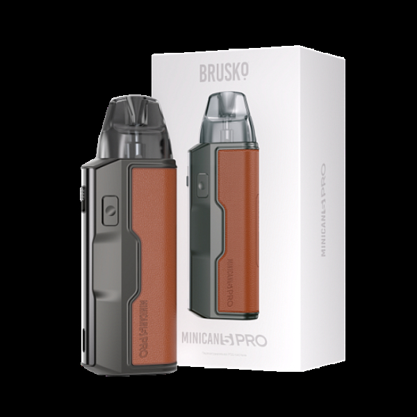 POD-система Brusko Minican 5 Pro Brown Graphite Красный,коричневый в Новосибирске