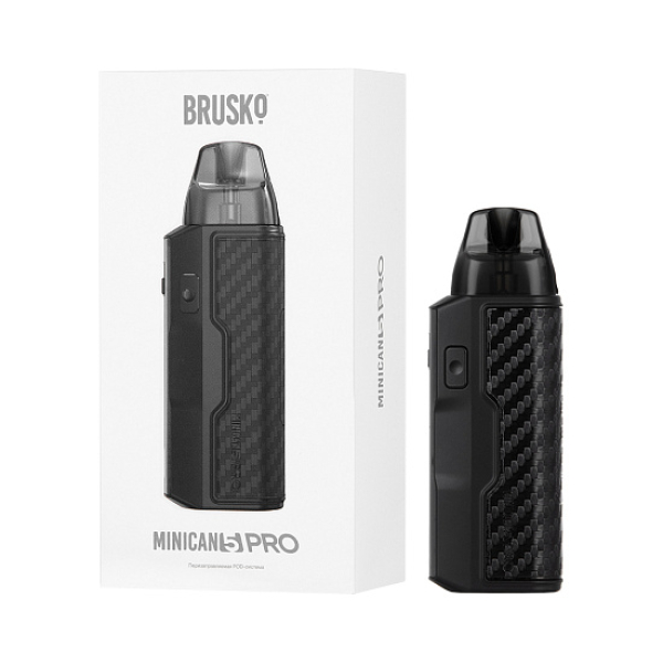 POD-система Brusko Minican 5 Pro Black Carbon Красный, черный в Новосибирске