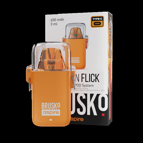 POD-система Brusko Minican Flick Оранжевый в Новосибирске