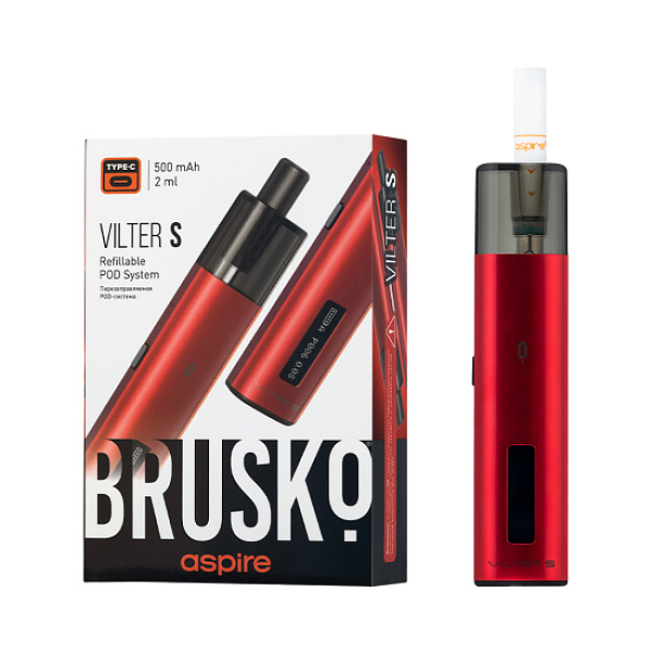 POD-система Brusko Vilter S Красный в Новосибирске