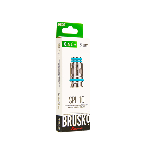 Испаритель Brusko Feelin Spl10 0.4 Ом 5 шт в Новосибирске