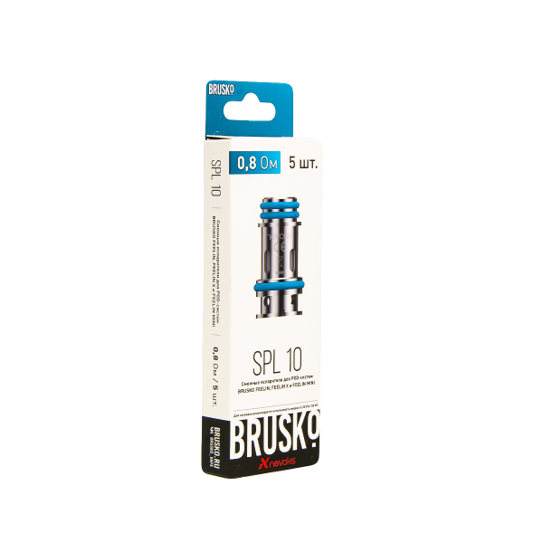 Испаритель Brusko Feelin Spl10 0.8 Ом 5 шт в Новосибирске