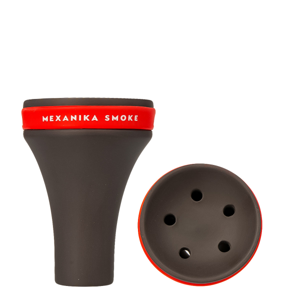 Чаша Mexanika Smoke Fancy Чёрная   С Красным в Новосибирске