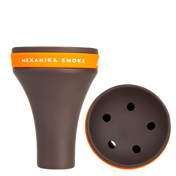 Чаша Mexanika Smoke Fancy Чёрная   С Оранжевым в Новосибирске