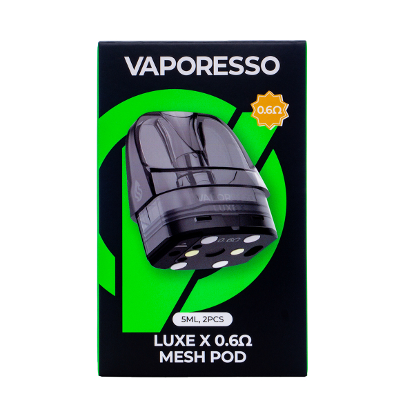 Картридж Vaporesso Luxe X 0.6 Ом 5 Мл 2 Шт в Новосибирске