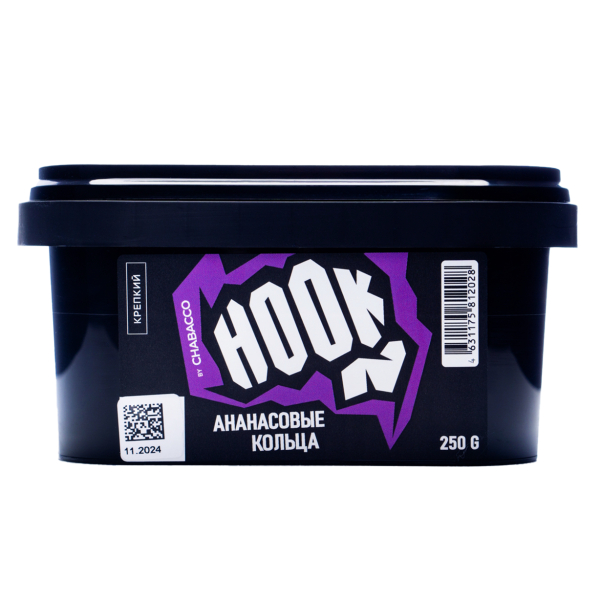 Табак Hook Ананасовые Кольца 250 грамм в Новосибирске