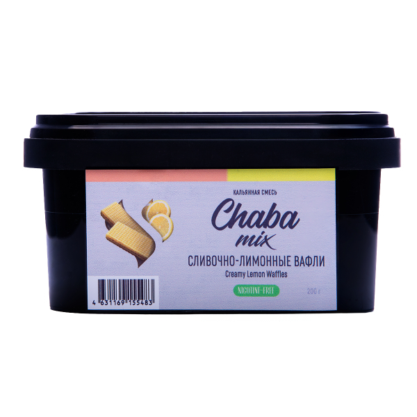 Бестабачная смесь Chaba Сливочно Лимонные Вафли 200 грамм в Новосибирске