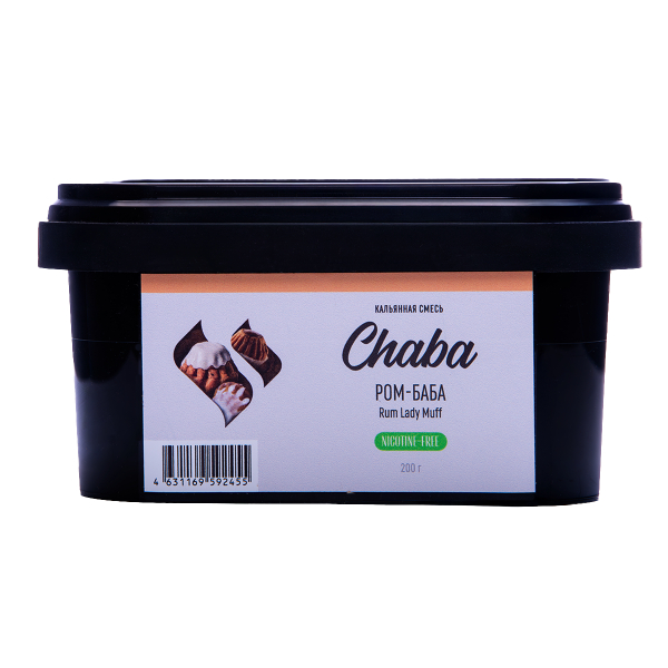 Бестабачная смесь Chaba Ром Баба 200 грамм в Новосибирске