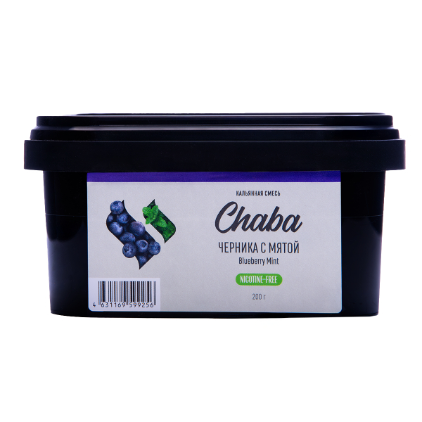 Бестабачная смесь Chaba Черника С Мятой 200 грамм в Новосибирске