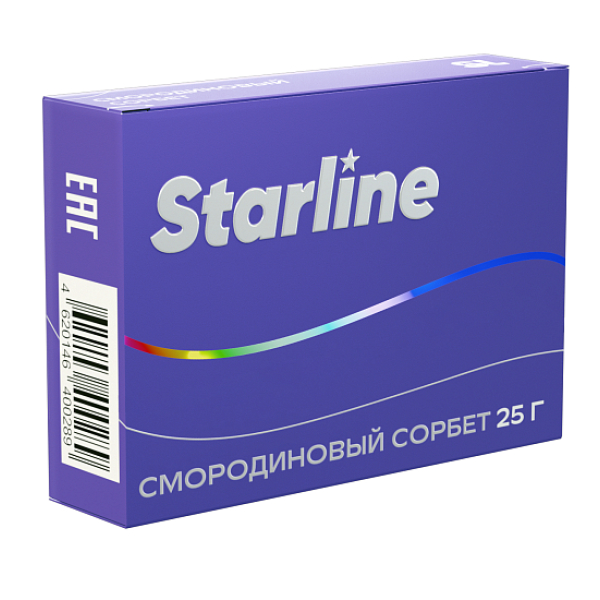 Табак Starline Смородиновый Сорбет 25 грамм в Новосибирске