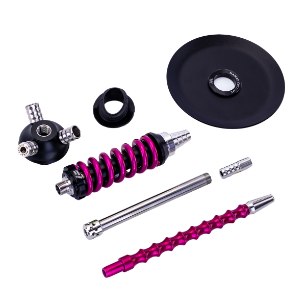 Кальян Mamay Customs Coilover Micro Розовый Лак в Новосибирске