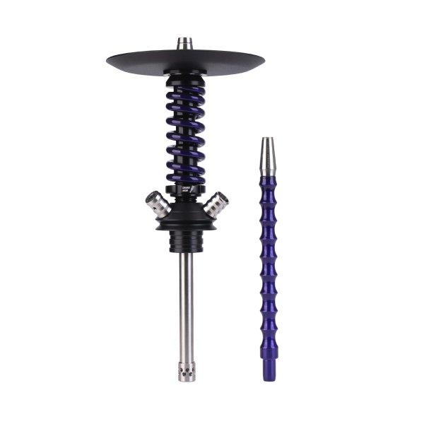Кальян Mamay Customs Coilover Micro Чёрно Фиолетовый Лак в Новосибирске