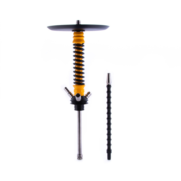 Кальян Mamay Customs Coilovers Mini Жёлто Чёрный   Гр. Bus в Новосибирске