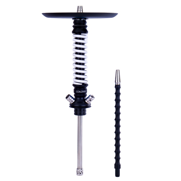 Кальян Mamay Customs Coilovers Mini Чёрно Белый   Гр. Кит в Новосибирске