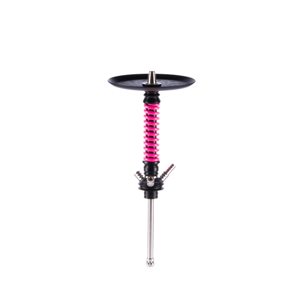 Кальян Mamay Customs Coilovers Mini Чёрно Розовый в Новосибирске