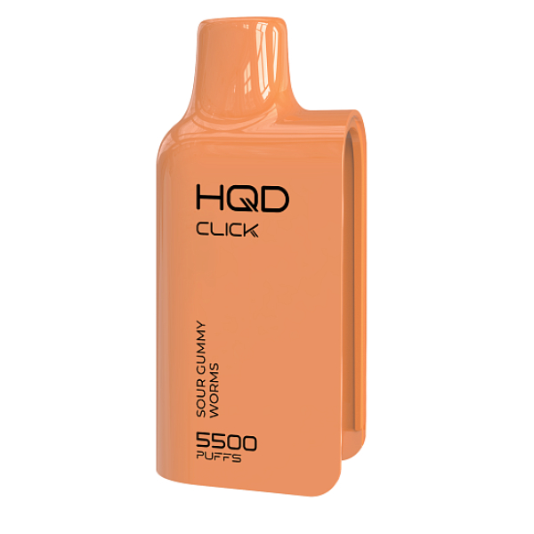 Картридж Hqd Click  Sour Gummy Worms  Кислые Мармеладные Червячки 5500 тяг в Новосибирске